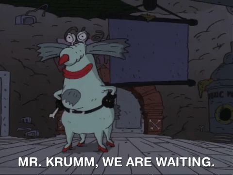 Were Waiting Real Monsters The Gromble GIF