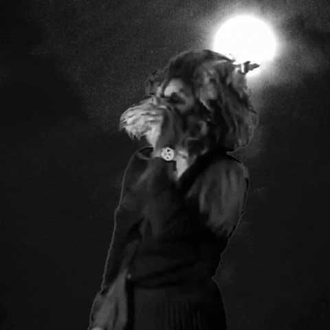 Werewolf Moonlight Nothing Without Coffee GIF