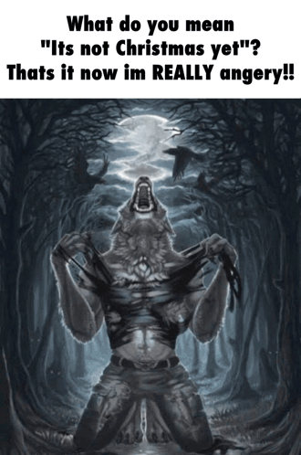 Werewolf With What Caption GIF