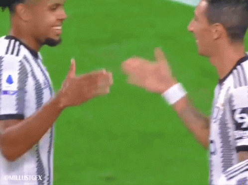 Weston Mckennie Cool Hand Shake With Teammate GIF