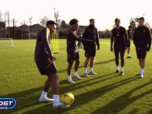 Weston Mckennie Participate In Team Training GIF