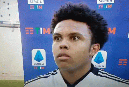 Weston Mckennie Shocked Eyes Reaction GIF
