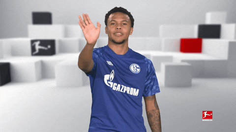 Weston Mckennie Waving Hands GIF