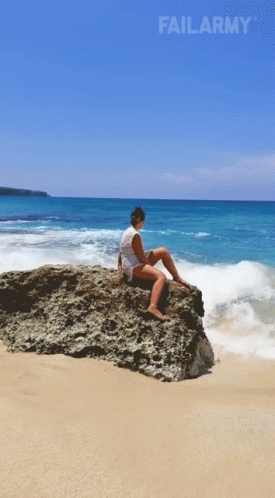 Wet Fail Army Wave Splash GIF