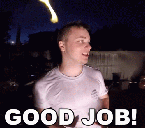 Wet Guy Saying Good Job GIF