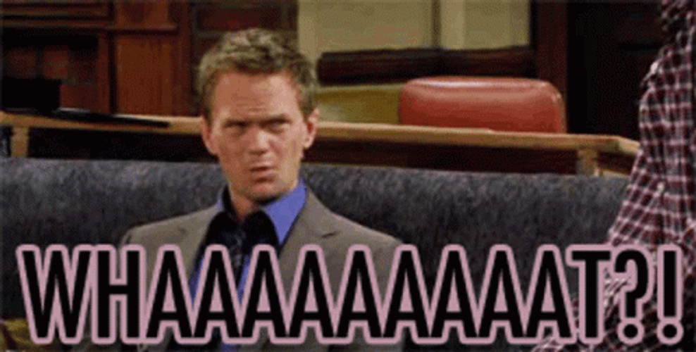 Whaaat Neil Patrick Harris Baffled GIF