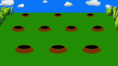 Whack A Mole Revere Baseball GIF