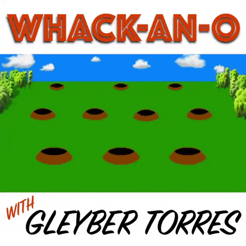 Whack A Mole With Gleyber Torres GIF