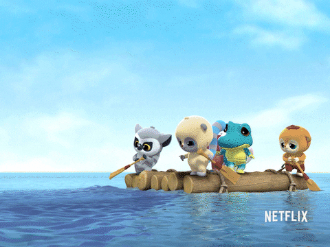 Whale Yoohoo To The Rescue GIF