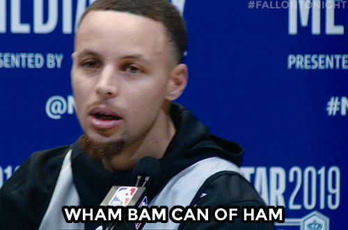 Wham Bam Stephen Curry Nba GIF
