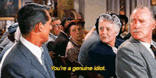 What A Genuine An Idiot Man GIF