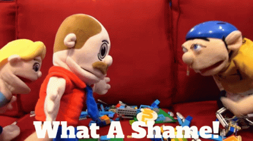 What A Shame Jeffy Puppet GIF