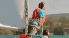 Bill Murray What About Bob I'm Sailing GIF