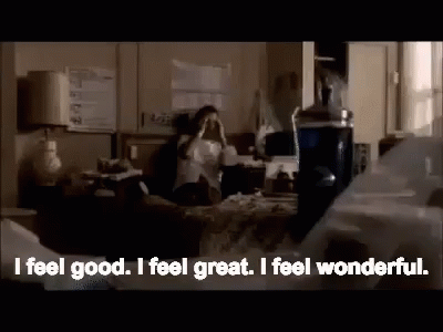 What About Bob I Feel Good GIF