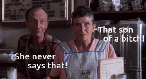 What About Bob She Never Says That GIF