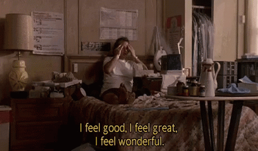 What About Bob Bill Murray Massaging Head GIF