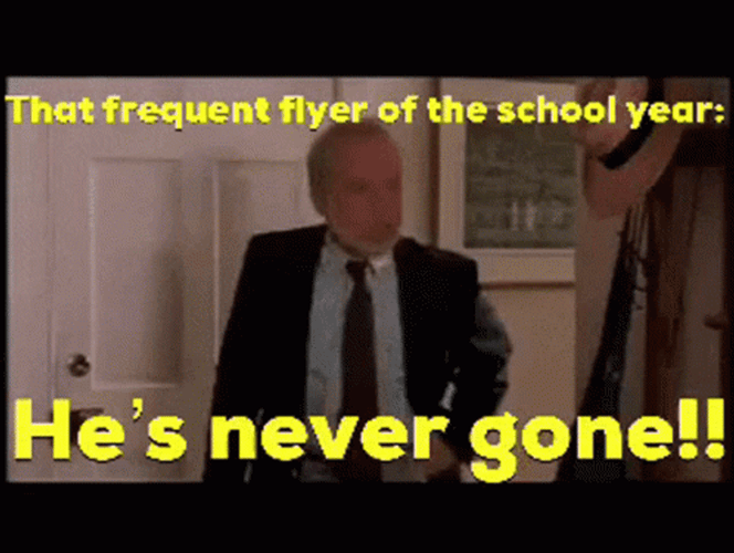 What About Bob He's Never Gone GIF