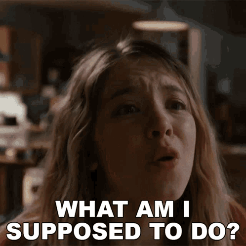 What Am I Supposed To Do Sydney Sweeney GIF