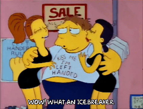 What An Icebreaker The Simpsons GIF