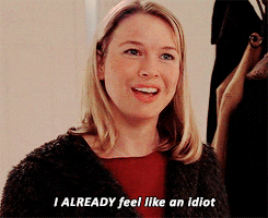 What An Idiot Blonde Lady GIF