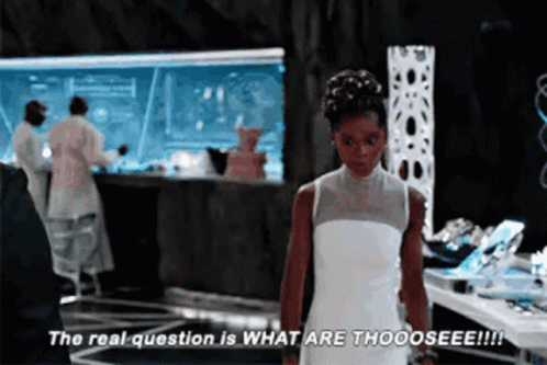 What Are Those Black Panther Movie GIF