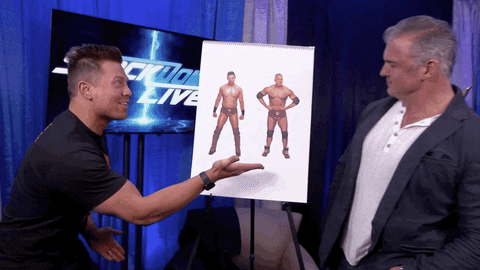 What Are Those Excited The Miz GIF