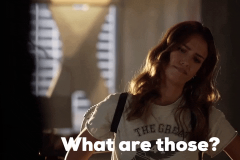 What Are Those Frustrated Lady Asking GIF