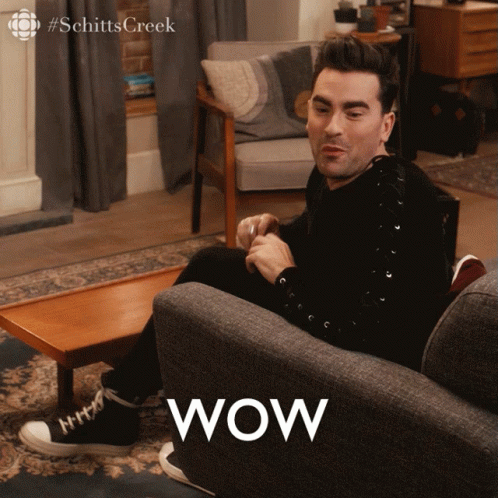 What Are Those Schitt's Creek Daniel Levy GIF