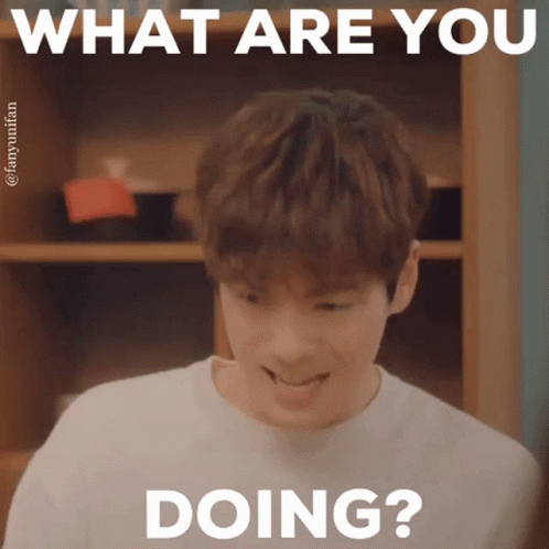 What Are You Doing Kim Junghyun GIF