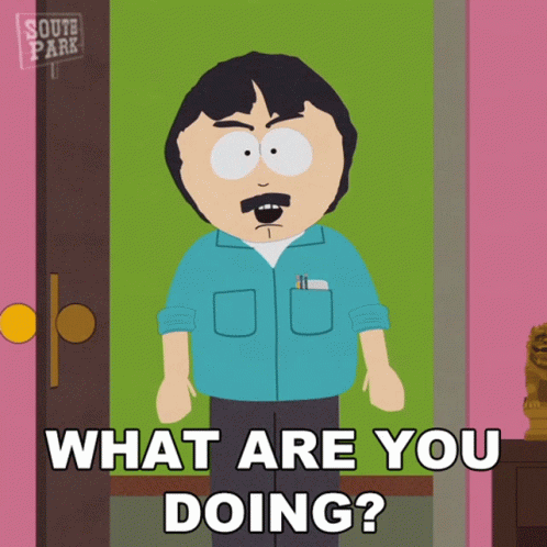 Randy Marsh What Are You Doing GIF