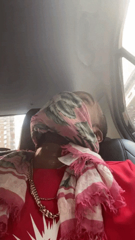 What Are You Looking Over Your Head? GIF