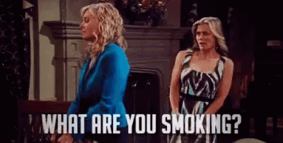 What Are You Smokin GIF