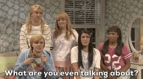 What Are You Talking About Girls GIF