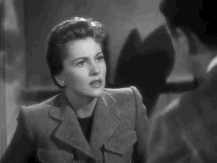 What Are You Talking About Joan Fontaine GIF
