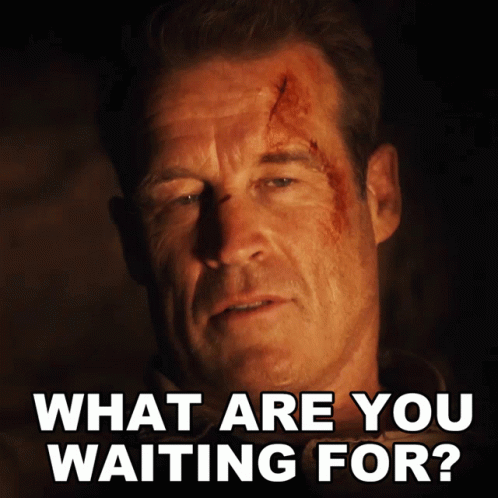 What Are You Waiting For Patrick Mcnamara GIF