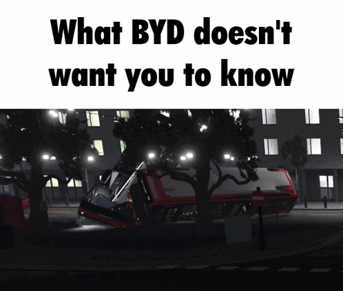 what byd does n't want you to know is written in black