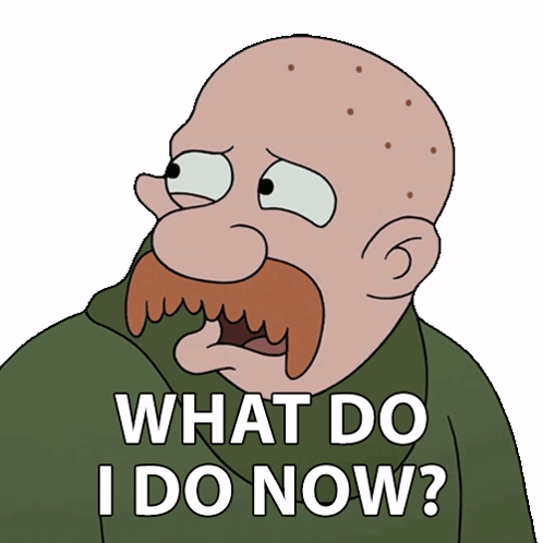 What Do I Do Now Sad Guy GIF