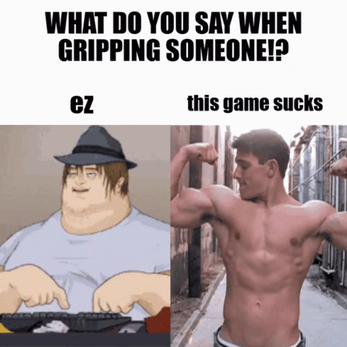 What Do You Say When Gripping Someone GIF