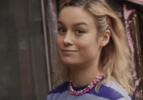 What Do You Think Brie Larson GIF