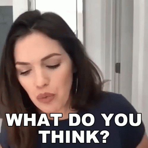 What Do You Think Sharzad Kiadeh GIF