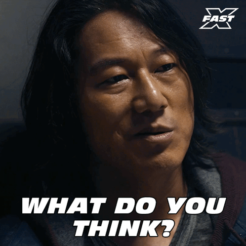 What Do You Think Sung Kang GIF