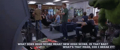 What Does High Score Mean Grandmas Boy GIF