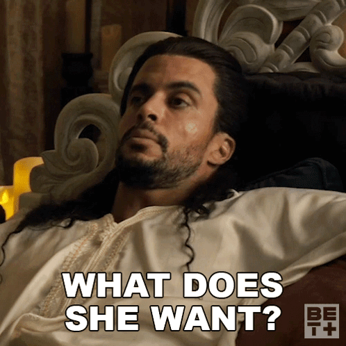 What Does She Want The Highest GIF
