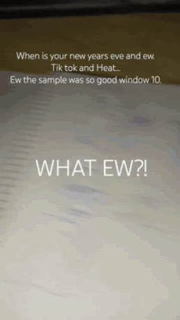 What Ew Text