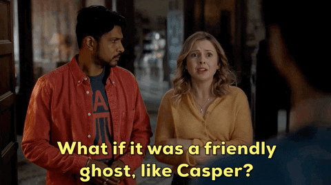 What If It Was Friendly Ghost Like Casper GIF