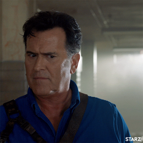What Is Going On Bruce Campbell GIF