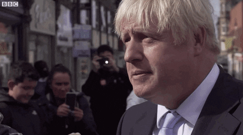What Is Going On Frustrated Boris Johnson GIF