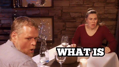 What Is Going On Frustrated Couple GIF