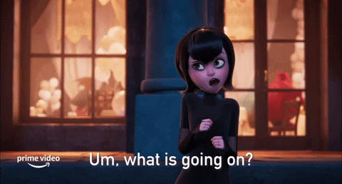 What Is Going On Mavis Dracula GIF