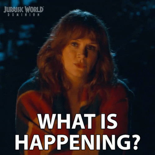 What Is Happening Bryce Dallas Howard GIF